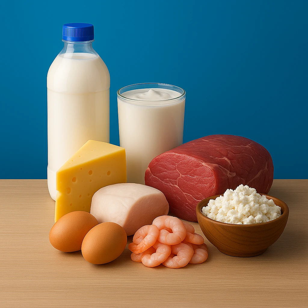 لبنیات و پروتئین